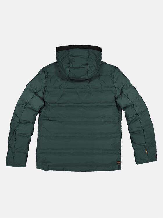 emilio adani Herren Jacke mit wasserdichten Zippern Grün 32251