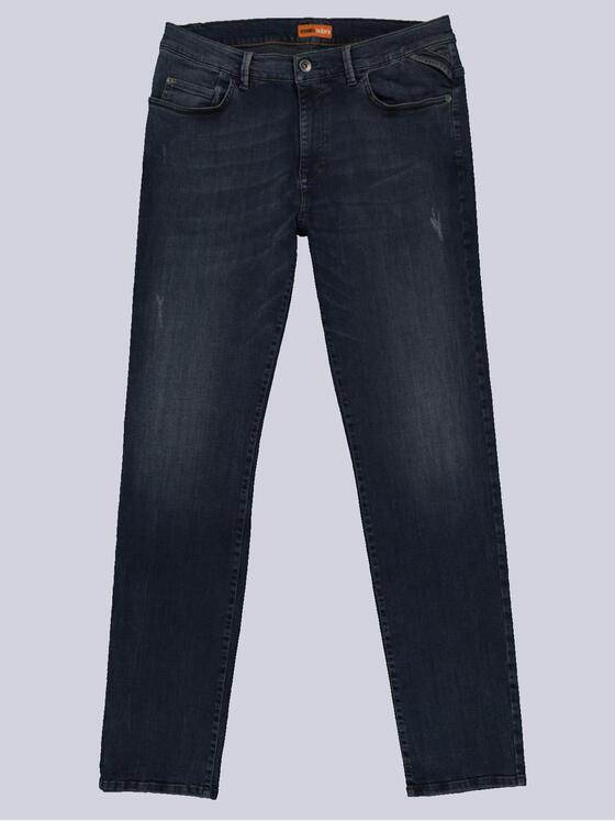 emilio adani Herren Super-Stretch-Jeans slim fit Blau 35501