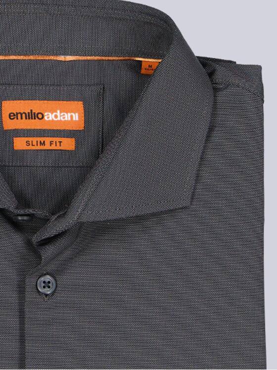 emilio adani Herren Innovatives Funktionshemd Anthrazit 39848