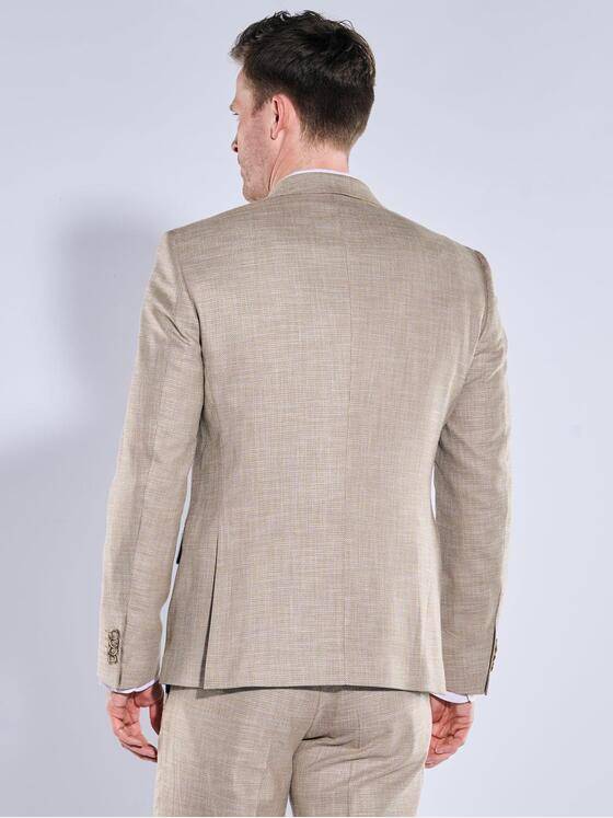 engbers Herren Anzug-Sakko slim fit Beige 38396
