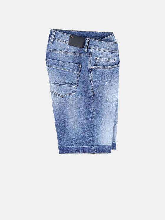 emilio adani Herren High-Stretch Short Blau 31141