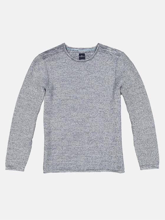 engbers Herren Pullover zweifarbig Anthrazit 33263