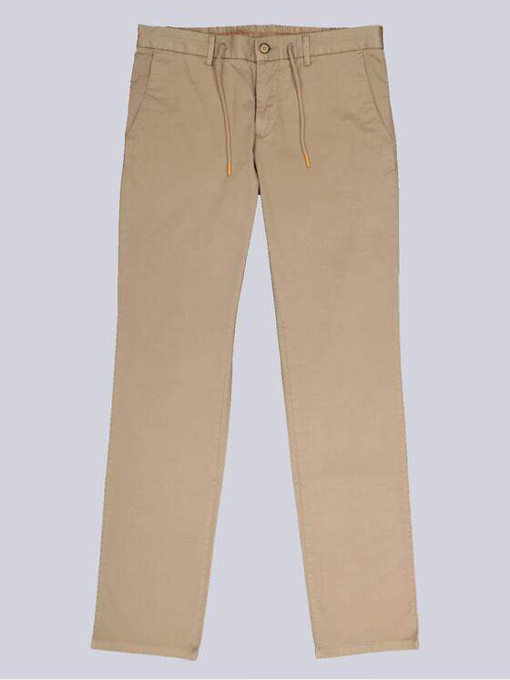 emilio adani Herren Chino mit Tunnelzug Beige 36674