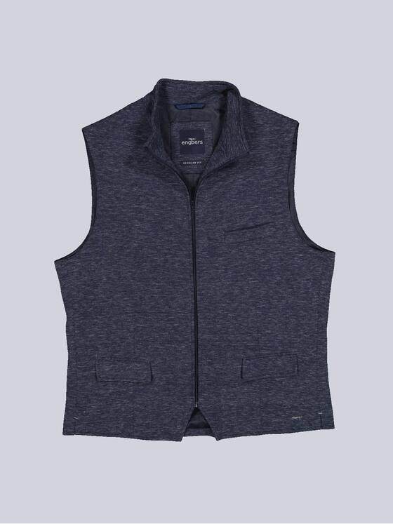 engbers Herren Sakko-Weste regular Indigoblau 35258
