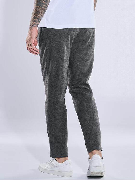 emilio adani Herren Anzughose Casual Grau 37657