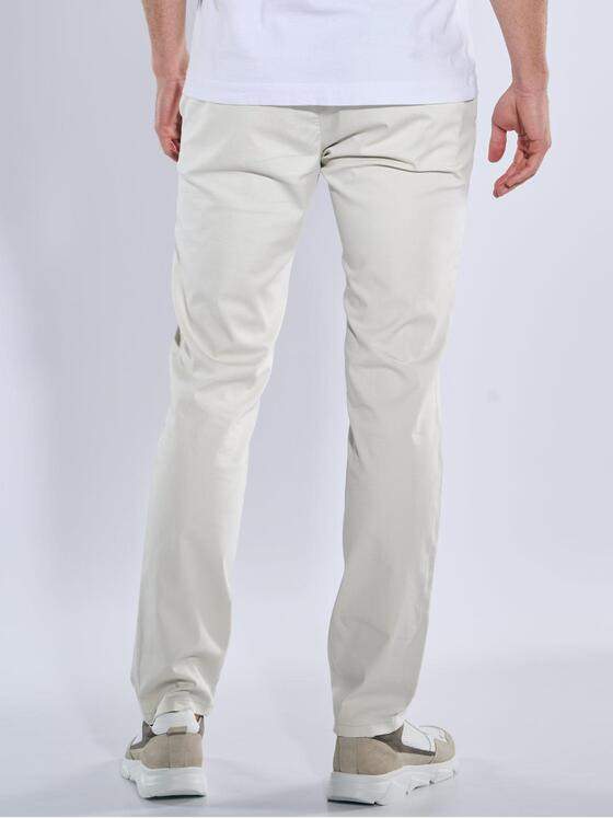 emilio adani Herren Chino slim fit Weiß 39094
