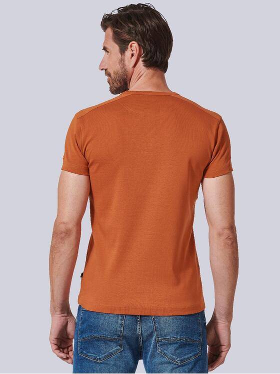 engbers Herren Basic-Shirt "My Favorite" organic Orange 35686