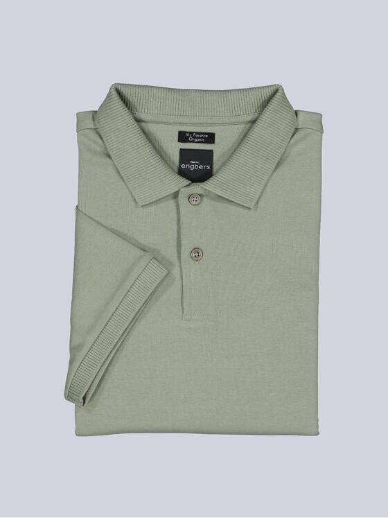 engbers Herren Poloshirt "My Favorite" organic Dunkelgrau 40723