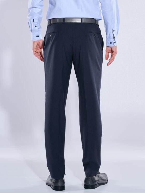 engbers Herren Anzug-Hose gemustert Saphirblau 38138