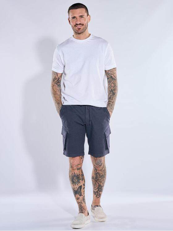 emilio adani Herren Bermuda Marineblau 40754