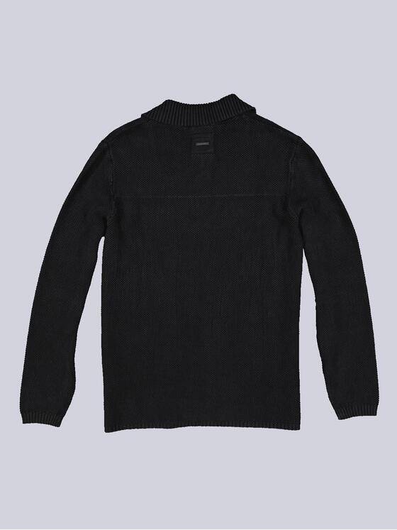 engbers Herren Cardigan strukturiert Grau 34136