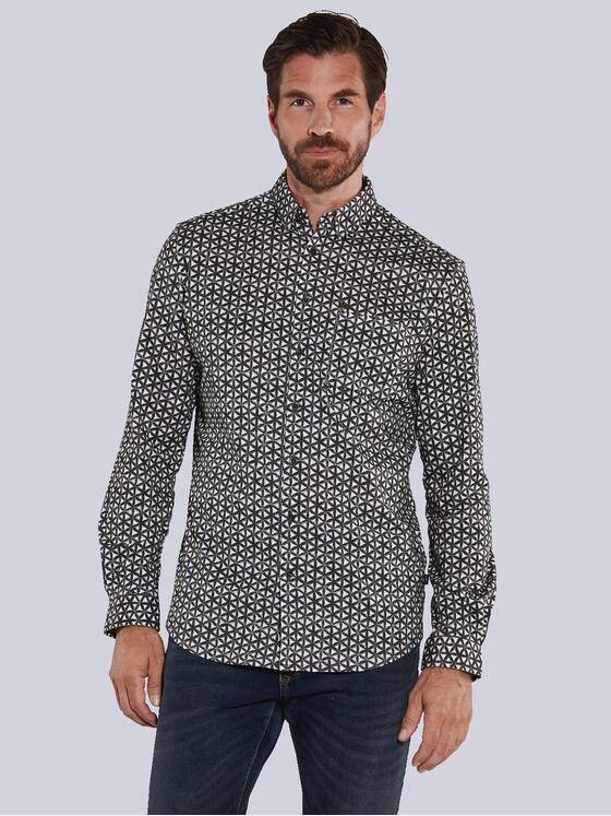 engbers Herren Hemd langarm Blau 36084