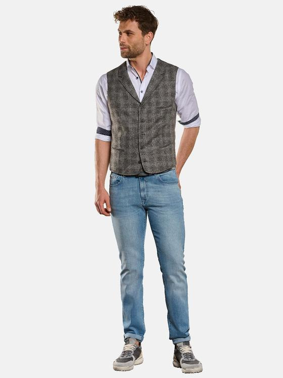 engbers Herren Sakkoweste Silbergrau 32861