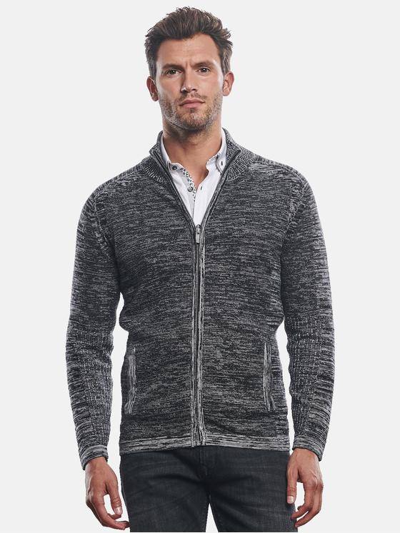 engbers Herren Strickjacke Schwarz 30983