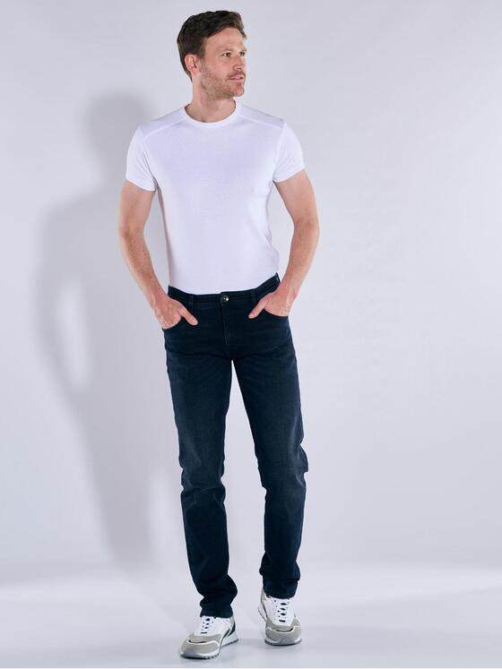 engbers Herren Super-Stretch-Jeans slim fit Indigoblau 37403