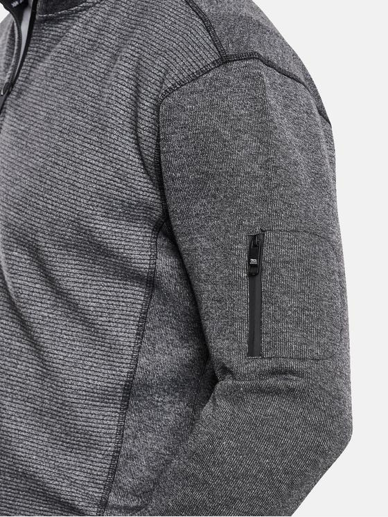 engbers Herren Sweatshirt mit Stehkragen Dunkelgrau 34183