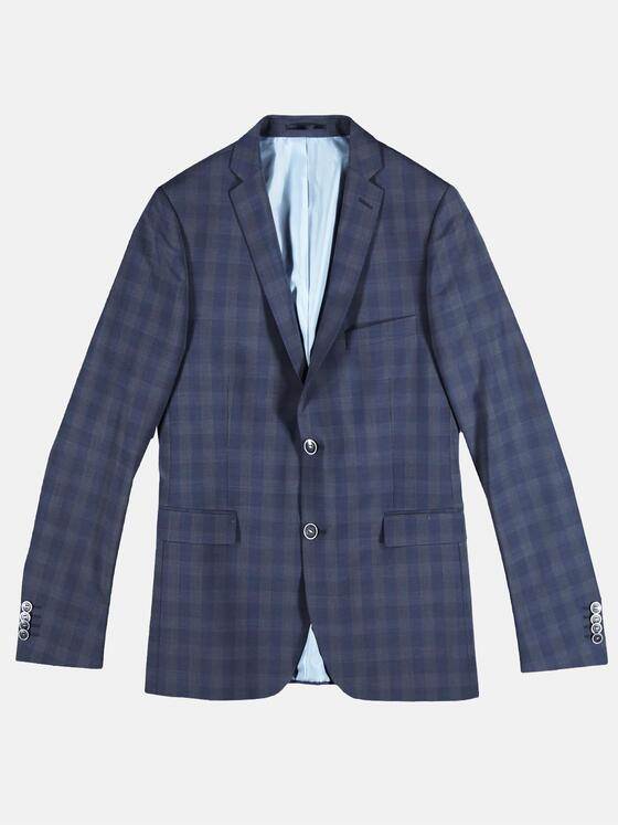 emilio adani Herren extra leichtes Anzugsakko Blau 29028