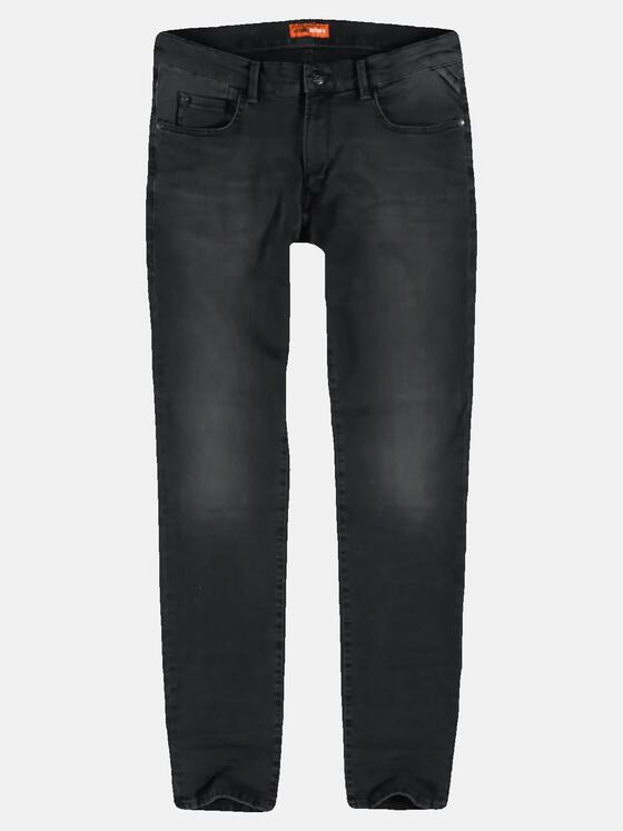 emilio adani Herren Super-Stretch-Jeans slim fit Grau 36313