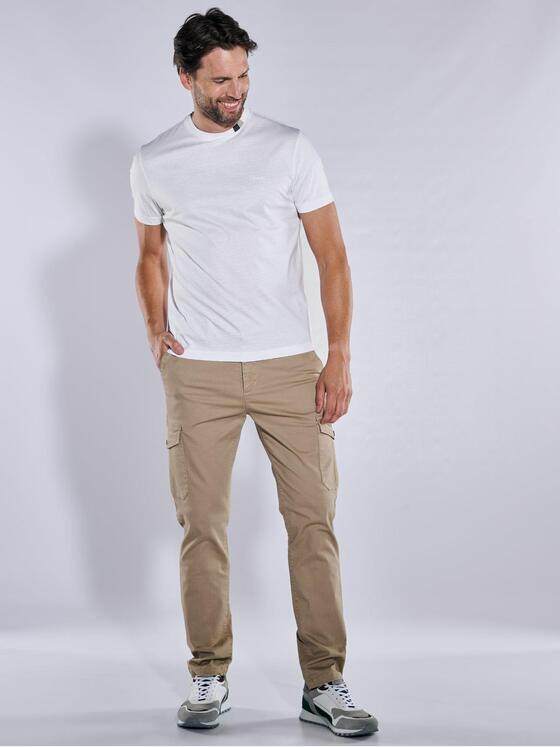 engbers Herren T-Shirt uni Reinweiss 38058