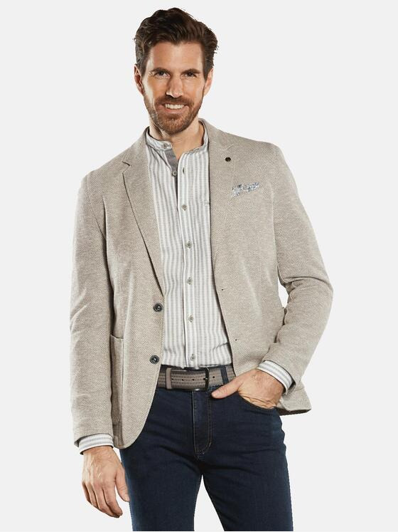 engbers Herren Freizeit-Sakko regular Beige 34498