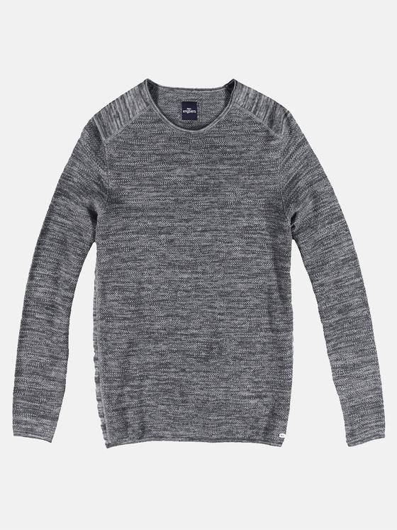engbers Herren Pullover Rundhals Dunkelgrau 30982