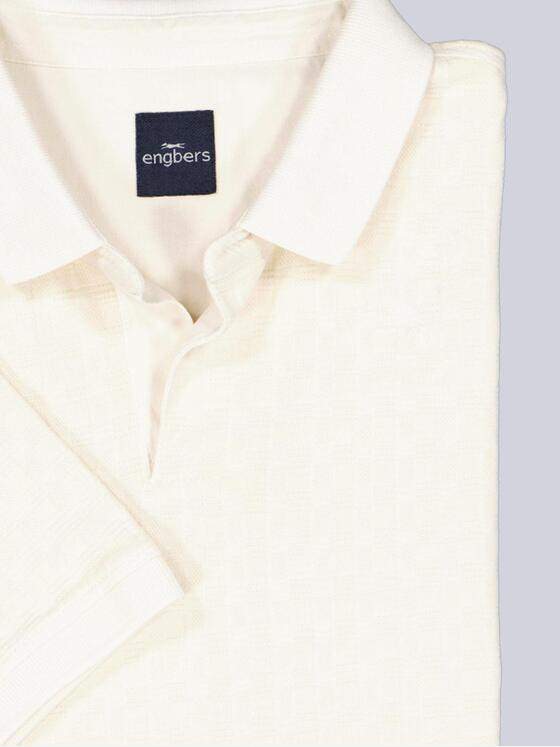 engbers Herren Polo-Shirt aus reiner Baumwolle Beige 38449