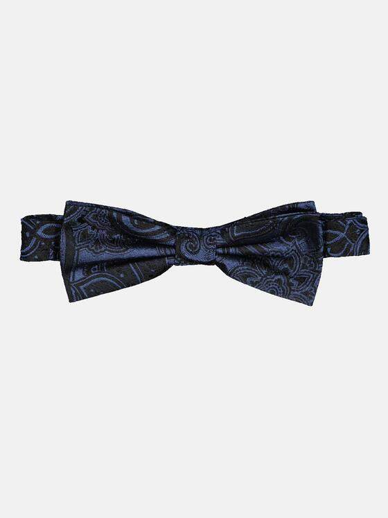 engbers Herren Fliege gemustert Blau 35807