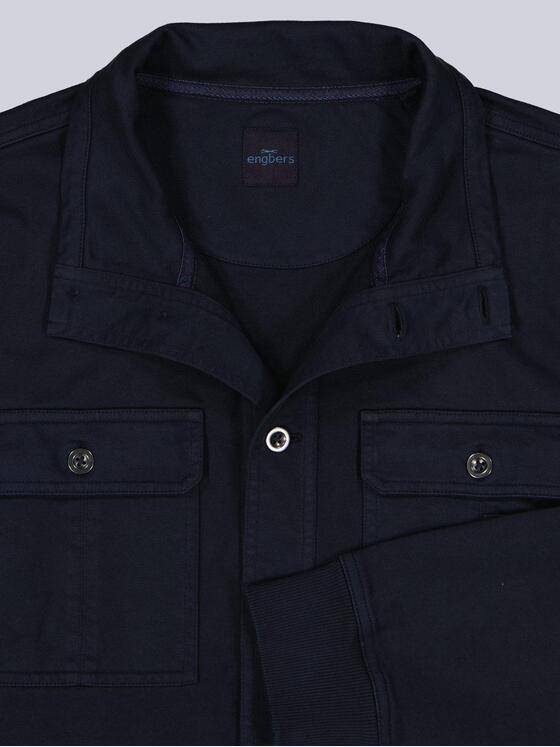 engbers Herren Sweatjacke regular Saphirblau 38306