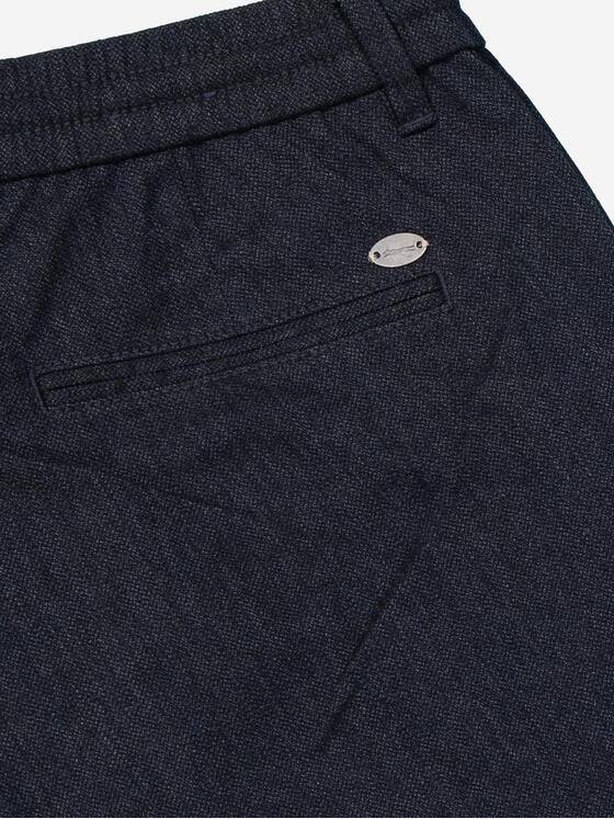 engbers Herren Chino mit Tunnelzug Saphirblau 38115