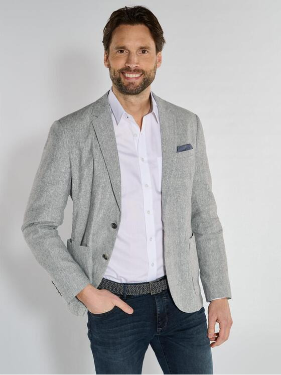engbers Herren Freizeit-Sakko regular Grau 36489