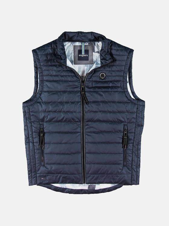 engbers Herren Weste Saphirblau 31029