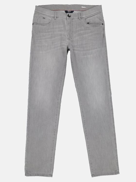 engbers Herren Jeans 5-Pocket Super-Stretch Grau 33269
