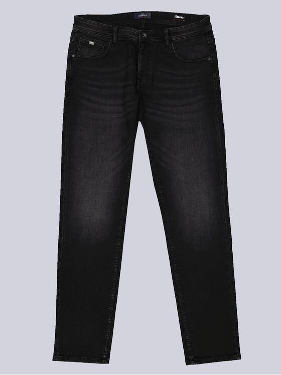 engbers Herren Super-Stretch-Jeans slim fit Schwarz 36268
