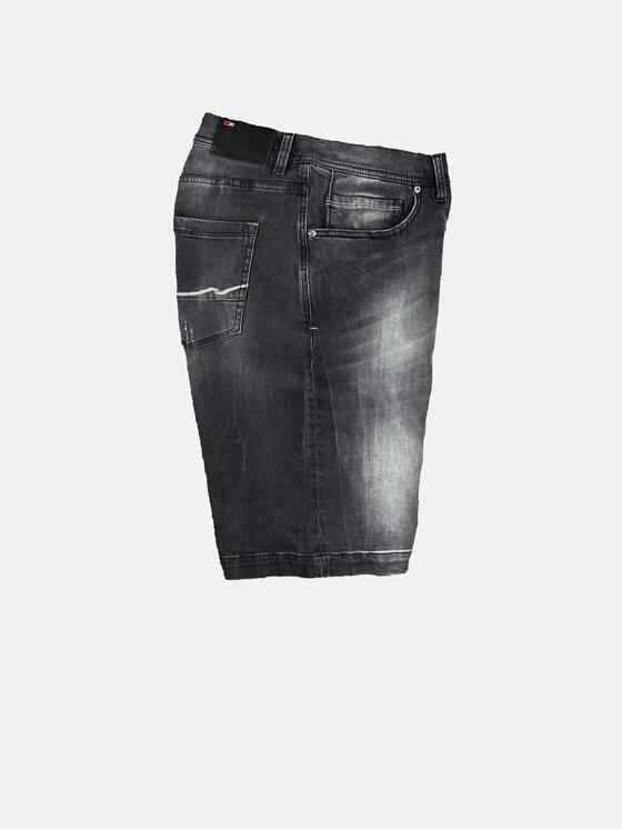 emilio adani Herren Elastische Jeans-Shorts mit modischer Waschung Grau 29269