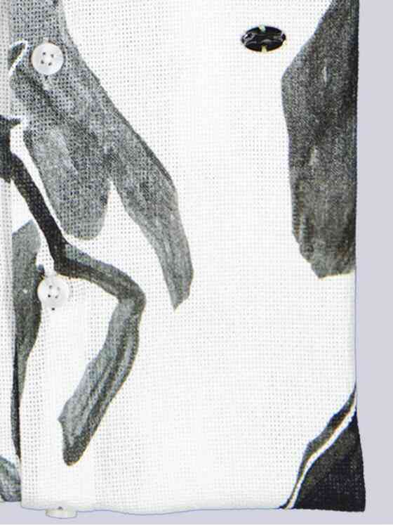 engbers Herren Hemd kurzarm Grau 40550