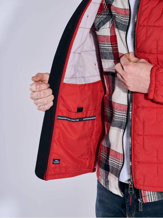 engbers Herren Steppjacke Rot 38246