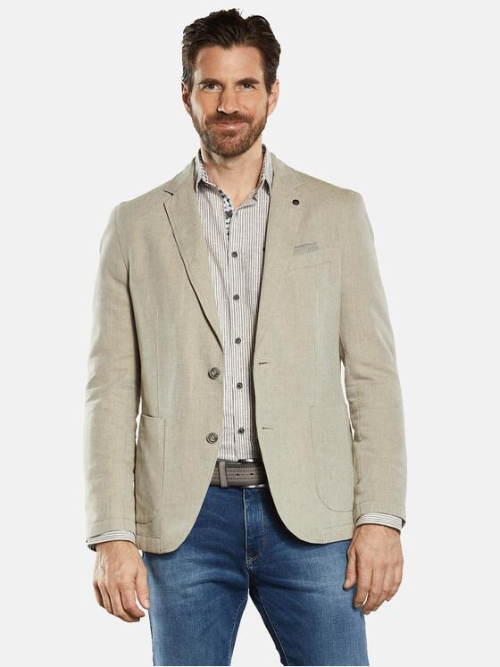 engbers Herren Freizeit-Sakko regular Beige 34496
