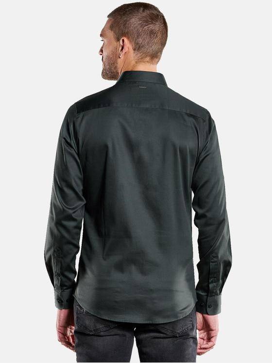 emilio adani Herren Langarm-Hemd "My Favorite" Grün 34068