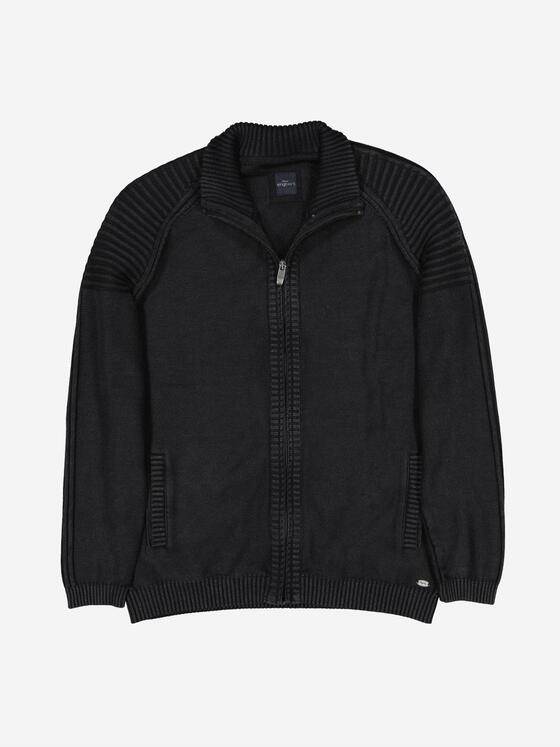 engbers Herren Cardigan uni Anthrazit 38147