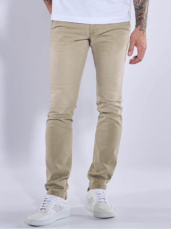 emilio adani Herren Super-Stretch-Jeans slim fit Beige 37313