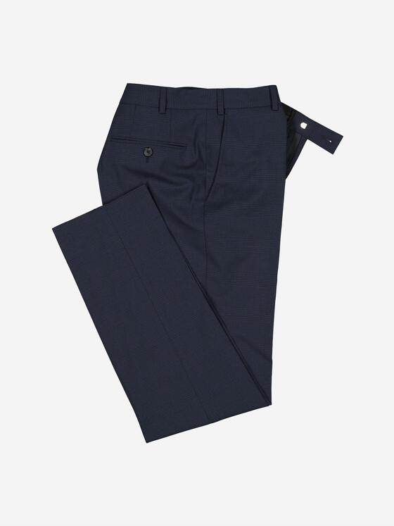 engbers Herren Anzug-Hose gemustert Saphirblau 38138