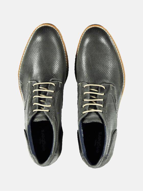 engbers Herren Sportiver Businessschuh Dunkelgrau 29058