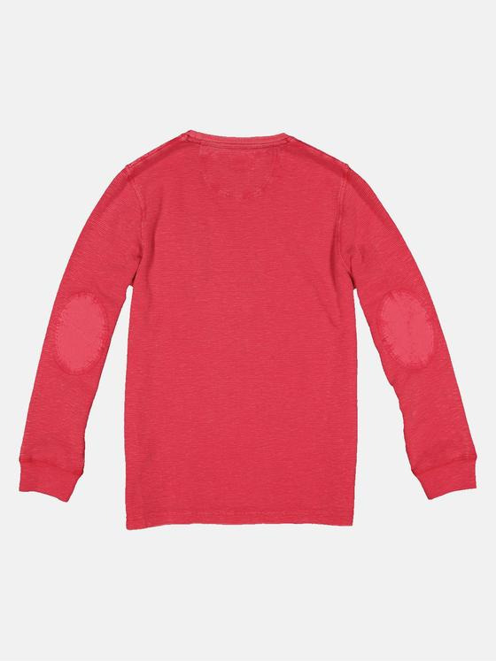 engbers Herren Langarm-Shirt strukturiert Rot 33360
