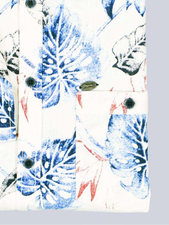 engbers Herren Langarm-Hemd regular Tuerkis 38665