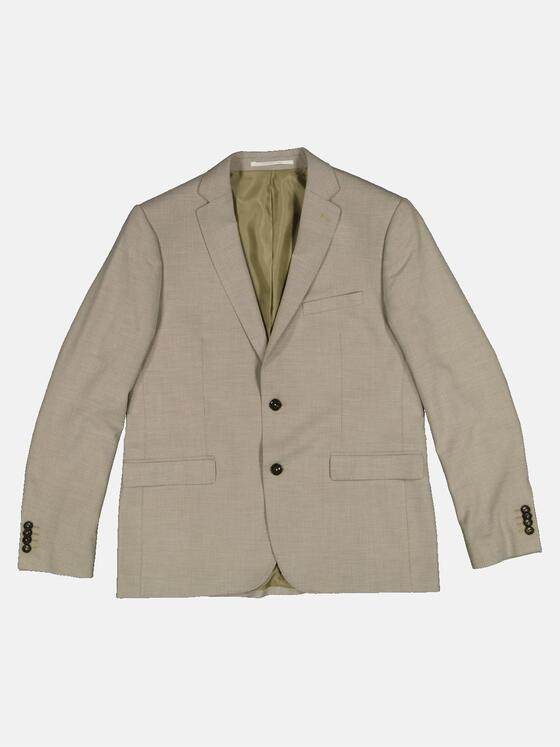 emilio adani Herren Anzug-Sakko slim fit Beige 34591