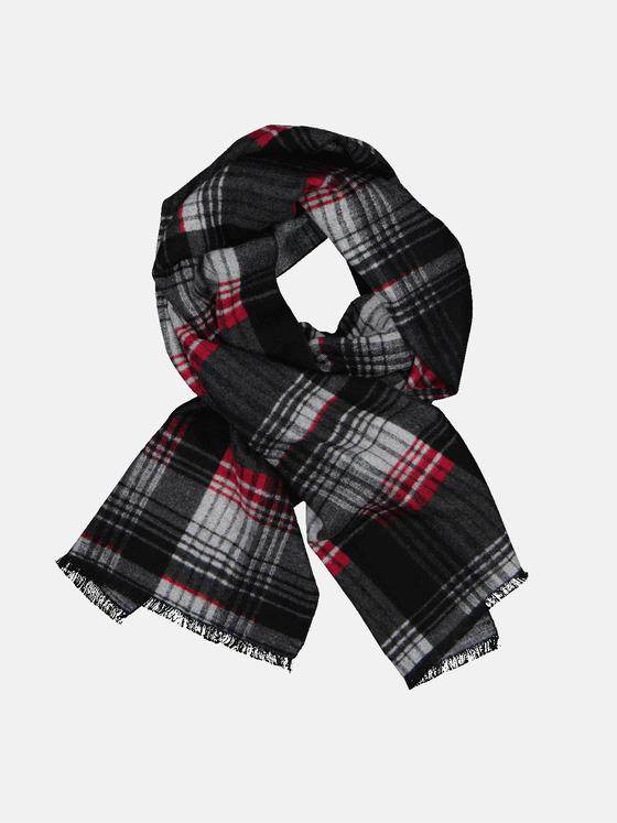 engbers Herren Schal gemustert Granitgrau 32363