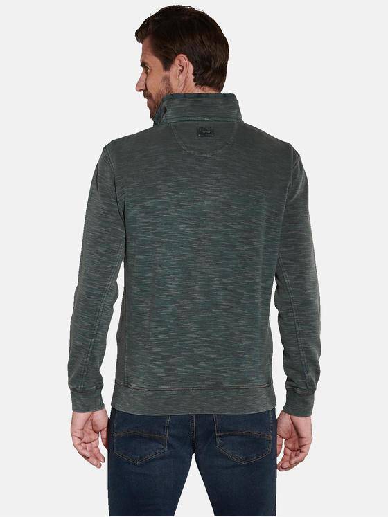 engbers Herren Sweatshirt mit Zipper Grün 35646