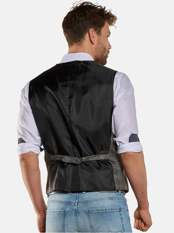 engbers Herren Sakkoweste Silbergrau 32861