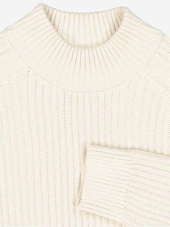 emilio adani Herren Pullover regular Weiß 37611