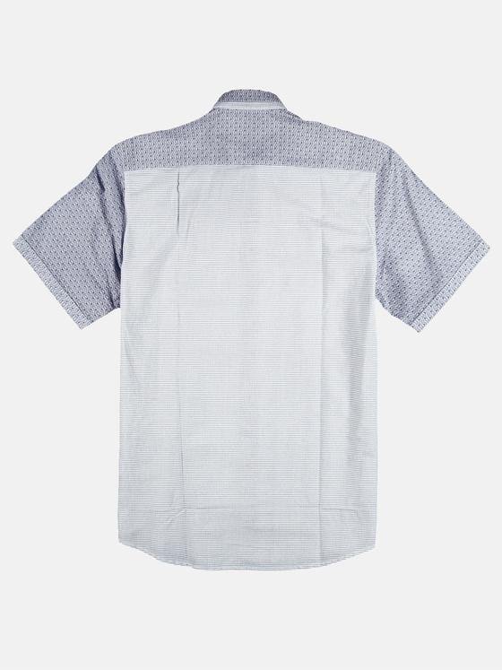 engbers Herren Softes Baumwoll-Popelin-Hemd Saphirblau 29514